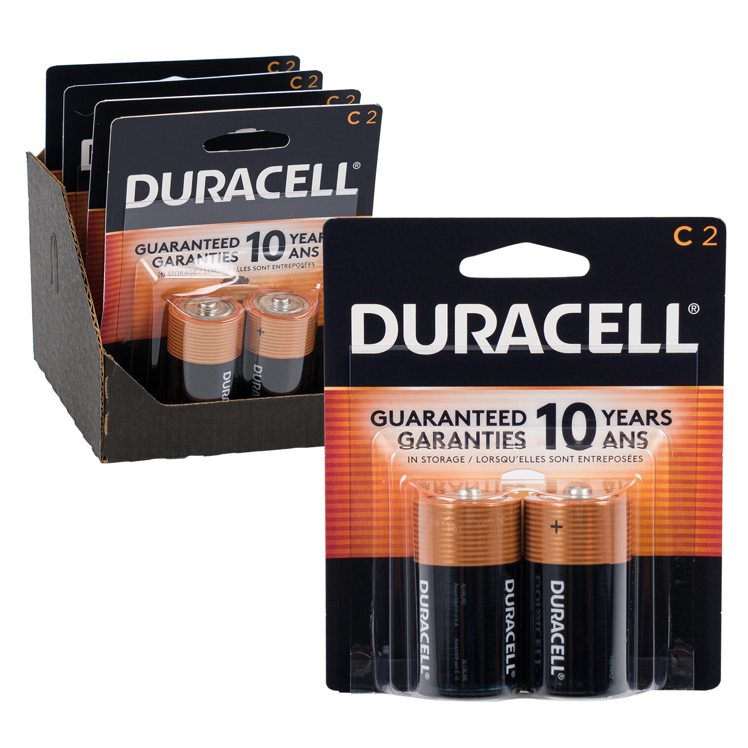 DURACELL C TYPE 2PK 8  CT